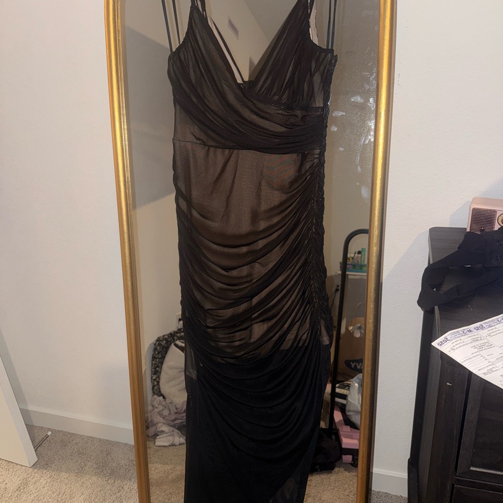 Elegant Black Evening Dress